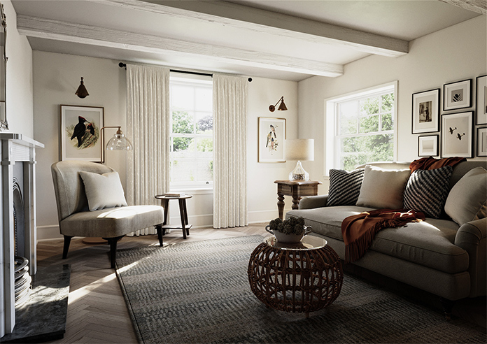 Norrland, Buff - Made to Measure Curtains - Image 7